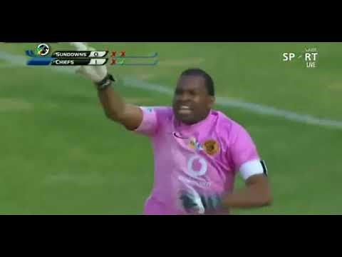 mamelodi sundowns vs kaizer chiefs Isaac Khune penalty shootouts double save mtn 8 cup 2021