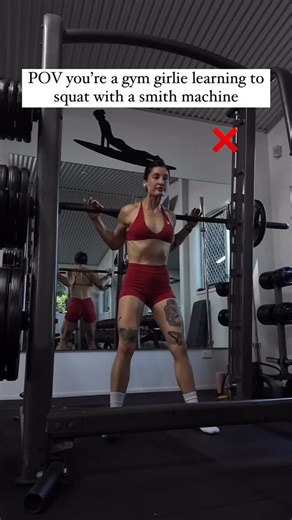 Madeline Snacks on Instagram: "SHE DID THIS ⬇️🔥 📌 drop “GUIDE” for my bonus bikini workouts and food tips to download 🔥 🩷 BRING those feet in - we want to activate the glutes here and to drive out the knees as we push off the ground 🍑 - not to “activate the inner leg” 😭 🩷take the feet BACK 👣 otherwise you’re sacrificing core strength to stabilise and support your spine 😰 I’m giving away my bikini body ebook for food and workouts! Comment GUIDE for a copy 📕 Train with me TODAY ✨ LINK IN