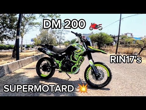 DM 200 SUPERMOTARD ¿CÓMO MODIFICARLA?| MODIFICACIONES Y DETALLES| ISAIASICK MOTOVLOG