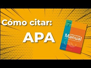 CÓMO CITAR: APA