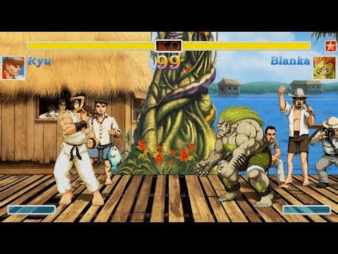 Ryu vs Blanka (Hardest) Ultra Street Fighter 2: The Final Challengers.