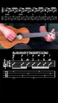 Ukulele Bluegrass Picking Pattern Tutorial