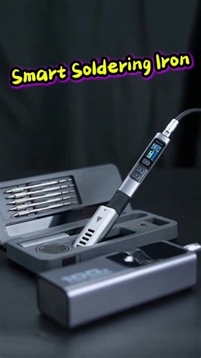 Tech Unboxing & Reviews on Instagram: "Fnirsi HS-02 Smart Soldering Irons.. Quick Heat up... Best Electrical & Electronics Tools.. Like❣️ comments📋 Share📤 . #solderingiron #solderingirons #electricaltools #electronictools #tools"