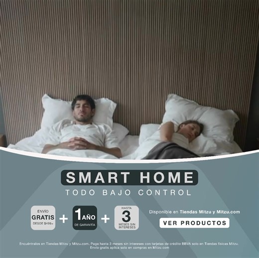 Con la tecnología Smart Home de Mitzu, tu hogar será más más seguro, cómodo y práctico. 🔒 Desde sensores que cuidan tus puertas y ventanas 💡 Luces que se adaptan a tu día 🎥 Cámaras que te dan tranquilidad estés donde estés 📱 Controles inteligentes que hacen tu vida más fácil… Encuentralo en Tiendas Mitzu y Mitzu.com | MITZU
