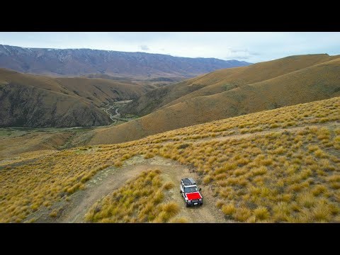 Getting to a difficult 4WD Recovery high in the NZ Mountains