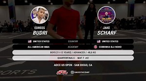 Jake Scharf vs Edrees Budri 2026 ADCC San Diego Open