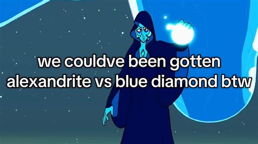 Alexandrite vs Blue Diamond Showdown in Steven Universe