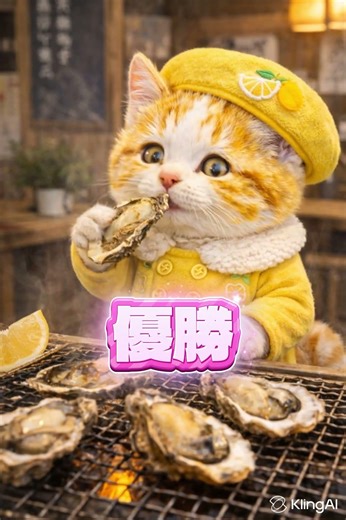 牡蠣で優勝！広島尾道【ころんのグルメ旅】#shorts #funnycats #猫