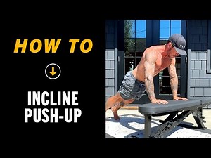 Try this Incline Push Up For The Best Chest Gains!