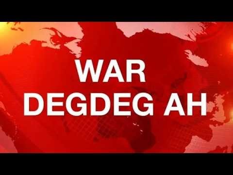 WAR DEG-DEG AH: ALXAMDULILAAH IRAN OO XALAY KABADBAADAY SHARTII TRUMP, IYO HESHIIS LAGAARAY.
