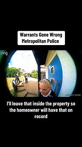510K views · 2.4K reactions | Warrant gone wrong - Metropolitan Police: Our bobbies hit different!!  藍 #Cops #police #funny #uk #MetropolitanPoliceDepartment | UK Bailiff | Facebook