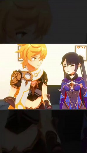 Fandub de Genshin Impact: Mona y Aether en Español