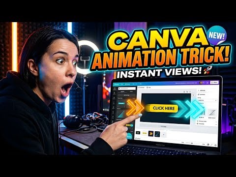Canva Animation Trick You Must Try 😱 | Sliding Effect Tutorial