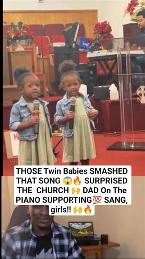 THOSE Twin Babies SANG THAT SONG 😱 DAD On The PIANO #music #musicians #explore #challenges