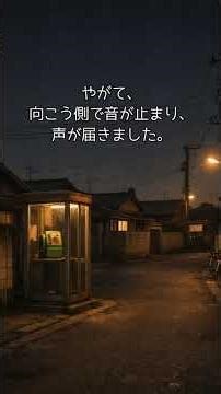 現代版おとぎ話「受話器を置いたあと」