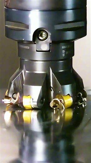 Amazing Slow-Mo Shell Mill