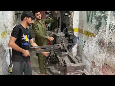 Making double spring from 9mm wire by hand -just skills #longvideo