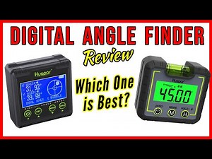 Digital Mini Angle Finder, Protractor, Level and Inclinometer From Huepar Better than Harbor Freight