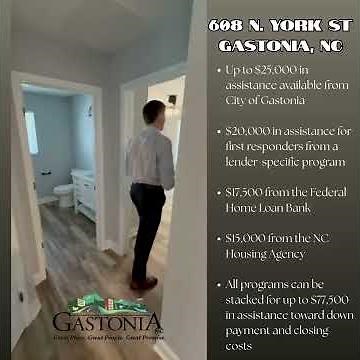 Own Your Dream Home in Gastonia – With Up to $77,500 in Assistance!