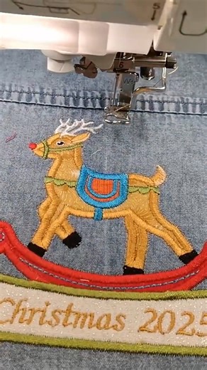 Sweet Pea Machine Embroidery on Instagram: "How to applique on a shirt (or any clothing item!) 🎄✨ Full tutorial for this cute applique is available on our website. Link in bio. Merry Christmas everyone! #ITH #machineembroidery #InTheHoop #MachineEmbroidery #CreativeStitching"