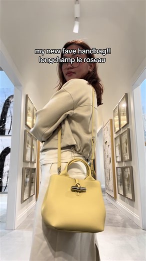 Discover My New Favorite Yellow Longchamp Handbag