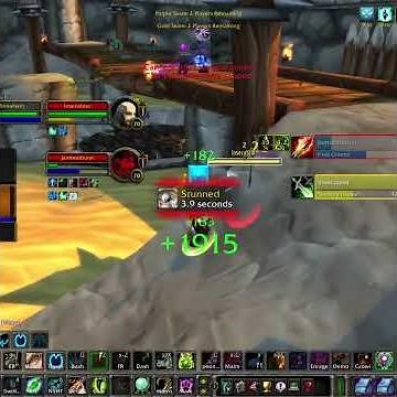 Druid Warlock vs Mage Rogue 2v2 | TBC Classic Arena Resto Druid POV