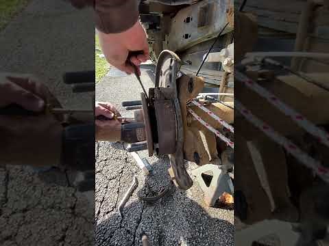 Ford F150 Manual Parking Brake Disassembly￼ And Easy Spring Compression￼
