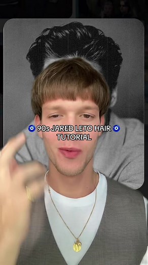 🧿 90s JARED LETO HAIR 🧿 TUTORIAL