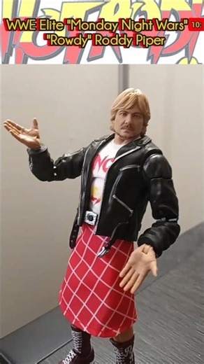 WWE Elite "Monday Night Wars" Wave 10: "Rowdy" Roddy Piper figure #wwe #wcw #wrestling