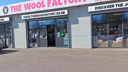 A little look at our MASSIVE YARN SHOP at Skegness Lincolnshire 🧶🌟 | The Wool Factory