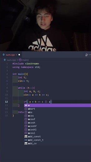 Day 21: Sum | C++ Coding Challenge