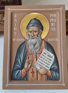 Icon of Saint Porphyrios of Kavsokalyvia, 15*20*2.5 Cm - Etsy