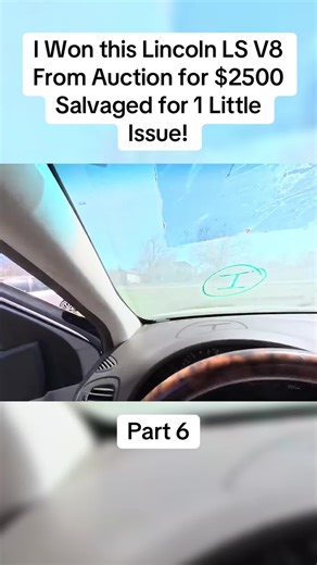 Lincoln LS V8 Auction Win: $2500 Salvage Deal