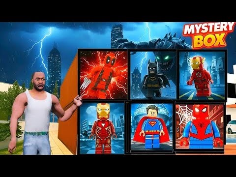 Live 🔴 Franklin Open Hulk & Spiderman Mystery Container 🤯