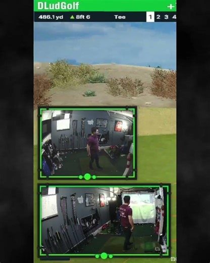 What happened here?! Weird Golf Sim Physics
