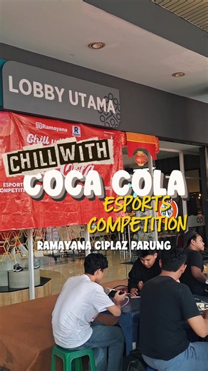 COCA COLA E SPORTS COMPETITION X MEMBERCARD RAMAYANA #esports #cocacola