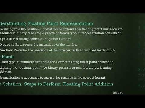 Mastering Floating Point Calculations in ARM Assembly