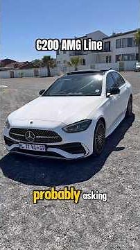 Mercedes-Benz C200 AMG Line (W206) Driving Review | Luxury Meets Turbo Power 😮‍🔥