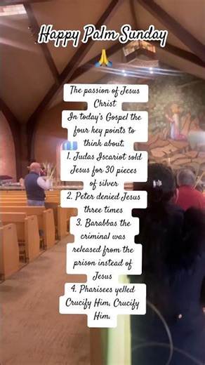 Happy Palm Sunday to everyone