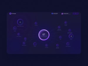 Interactive screen for award website