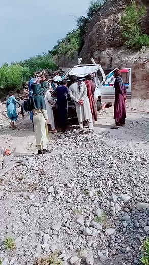 Unloading Logs in Traditional Attire: A Community Effort