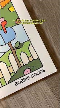 tour completo pelo novo Bobbie Goods 🎨 #coloringbook #bobbiegoods #arte