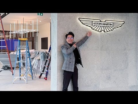 Inside Aston Martin's New Showroom | Exclusive Behind the Scenes Build!