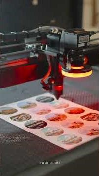 ZAREFF 1080 со сканирующей CCD-камерой RuiDa SV300 #zareff #ruida #оборудованиедлябизнеса #shorts