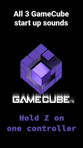 All 3 GameCube start up sounds