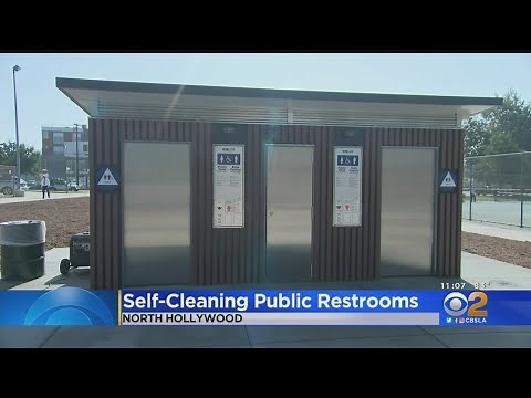 North Hollywood Park Gets Self-Cleaning Public Restroom