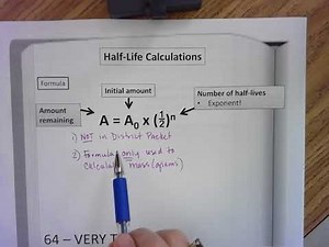Half-Life Calculations: Solving for Length Multiple Half-Lives