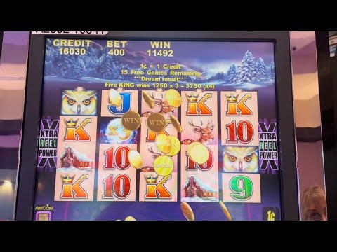 TimberWolf slot Big Bonus Win