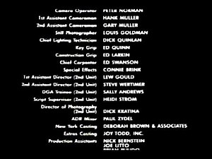 Batteries Not Included End Credits VHS