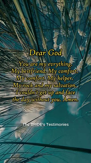 2.4K views · 81 reactions | God is my everything! #thebridestestimonies #MakingJesusViral #christianreels #Godismystrength #GodIsMyRock #Godismyhelper #salvation #inspiration #christianliving #motivation | The BRIDE's Testimonies | Facebook